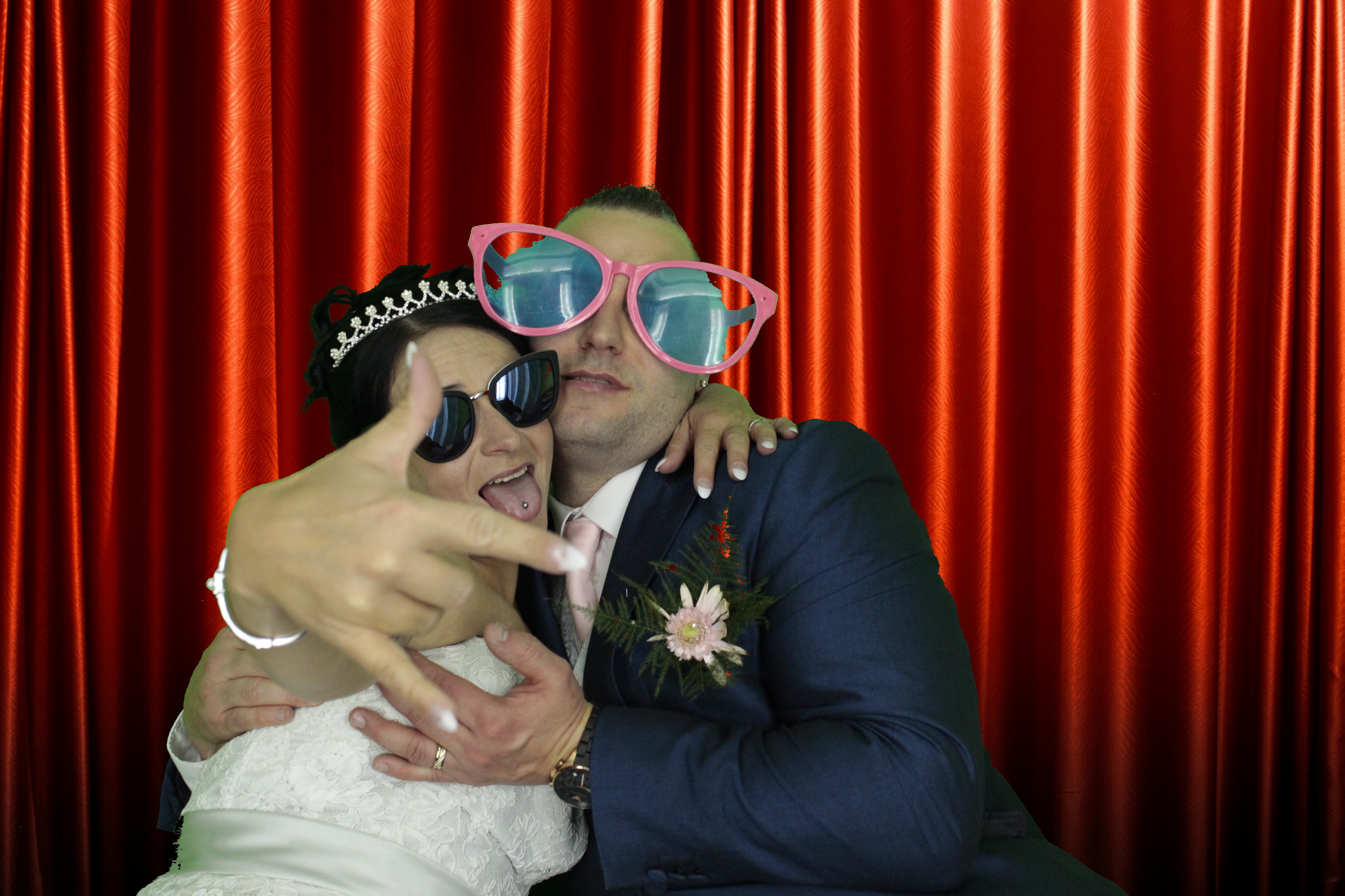 Hazel & Luke's Wedding | View more photos from the event at gallery.myphotoboothexperience.co.uk/u/MyPhotoBoothExperienceLtd/Hazel-Lukes-Wedding